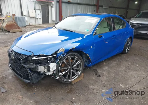 2022 Lexus Is 350 F Sport z USA, uszkodzony, nr VIN JTHGZ1B29N5049716